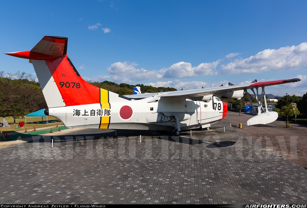 Japan - Navy Shin Maywa US-1A 9078 at Off-Airport - Gifu - Kakamigahara, Japan