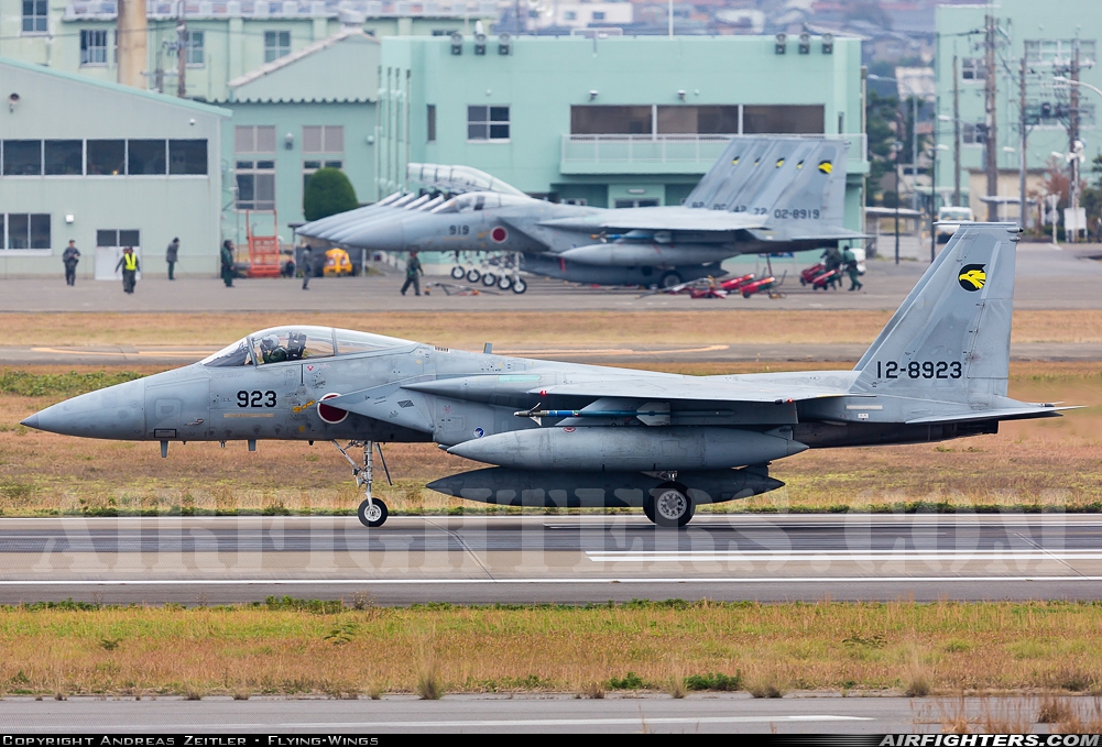 Japan - Air Force McDonnell Douglas F-15J Eagle 12-8923 at Komatsu (RJNK), Japan