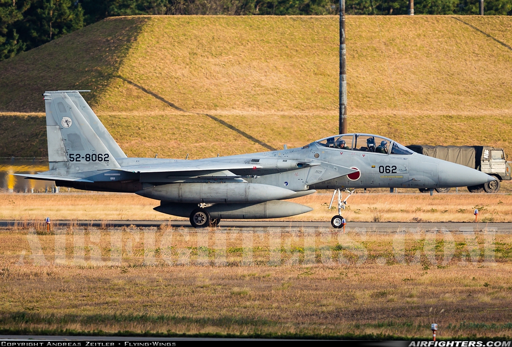 Japan - Air Force McDonnell Douglas F-15DJ Eagle 52-8062 at Komatsu (RJNK), Japan