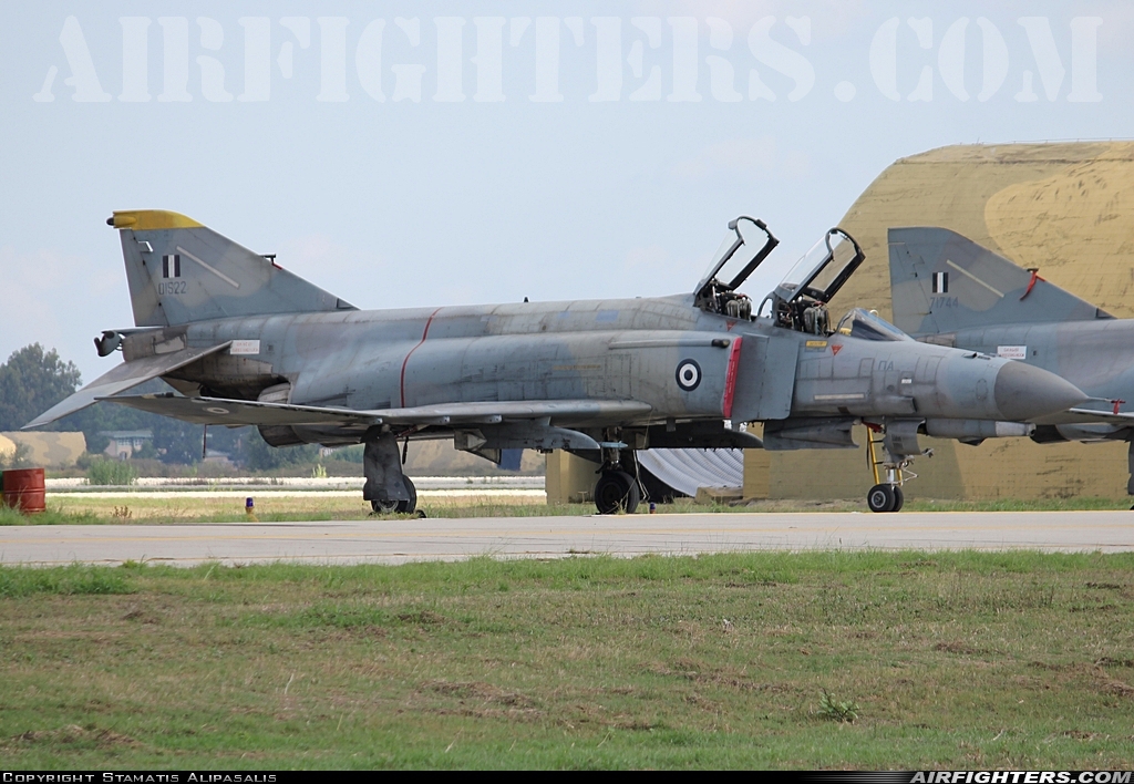 Greece - Air Force McDonnell Douglas F-4E AUP Phantom II 01522 at Andravida (Pyrgos -) (PYR / LGAD), Greece