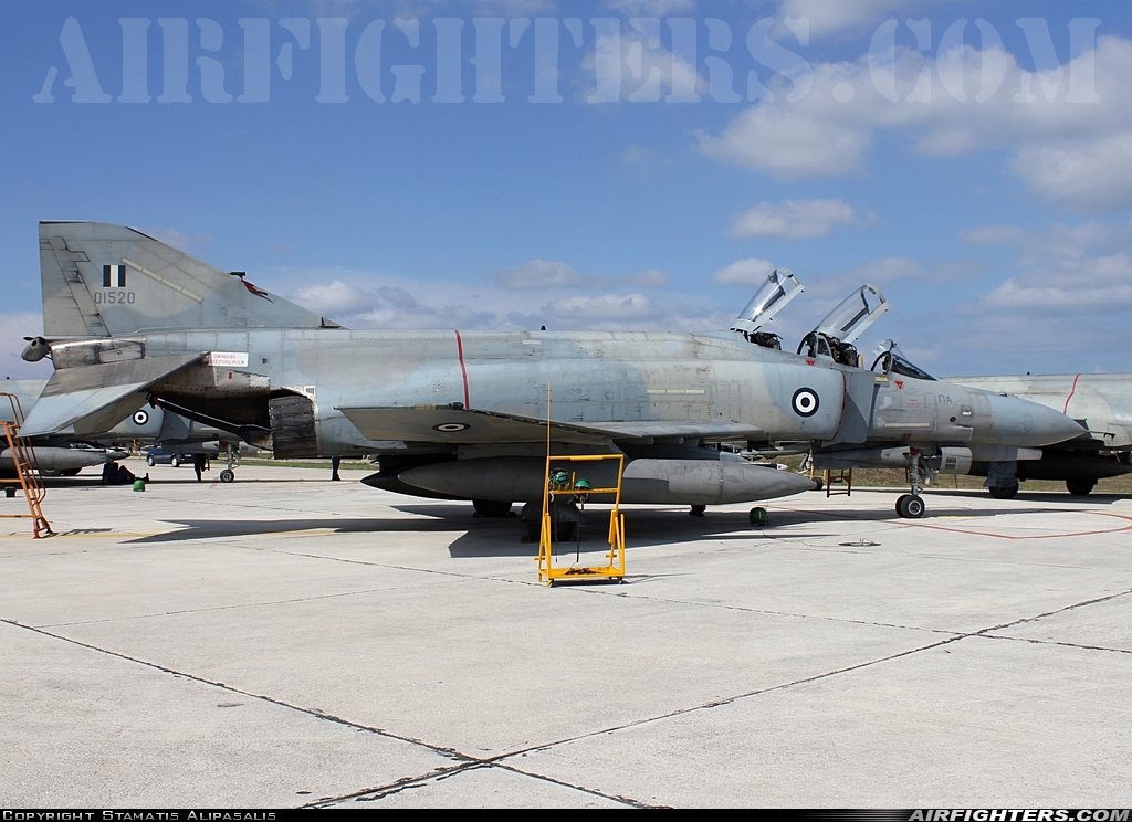 Greece - Air Force McDonnell Douglas F-4E AUP Phantom II 01520 at Andravida (Pyrgos -) (PYR / LGAD), Greece
