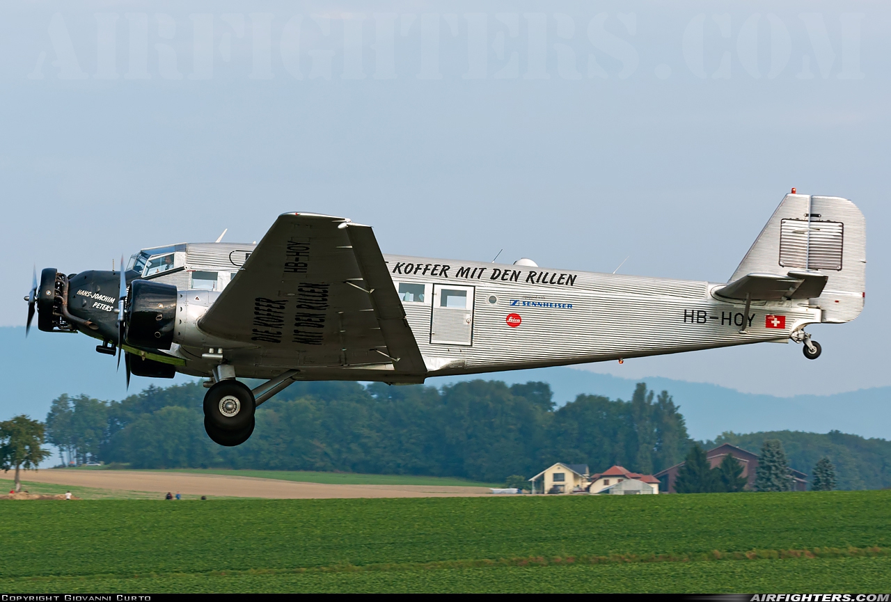 Private - Ju-Air CASA C-352A-3 HB-HOY at Payerne (LSMP), Switzerland