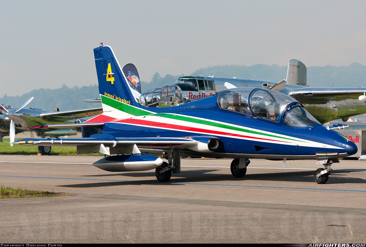 Italy - Air Force Aermacchi MB-339PAN MM54505 at Payerne (LSMP), Switzerland