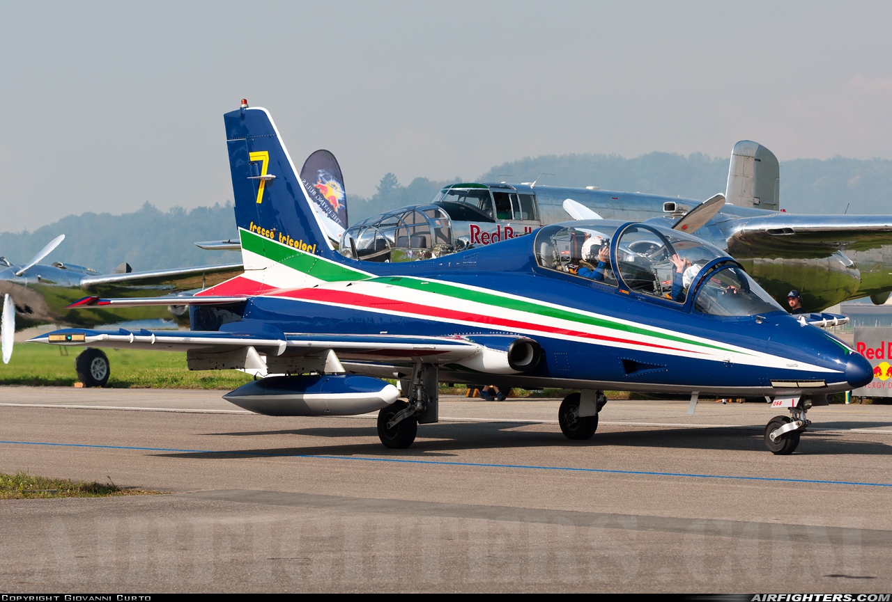 Italy - Air Force Aermacchi MB-339PAN MM55058 at Payerne (LSMP), Switzerland