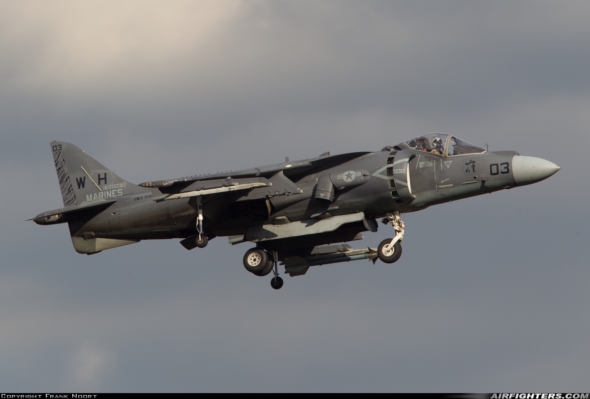USA - Marines McDonnell Douglas AV-8B+ Harrier ll 165003 at Atsugi - Naval Air Facility (RJTA), Japan