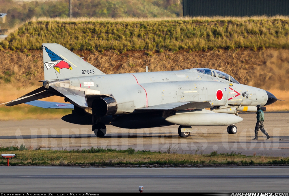 Japan - Air Force McDonnell Douglas F-4EJ Phantom II 87-8415 at Komatsu (RJNK), Japan