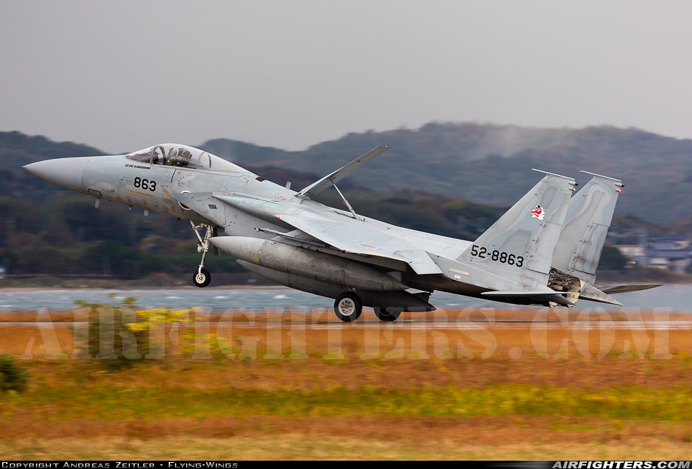 Japan - Air Force McDonnell Douglas F-15J Eagle 52-8863 at Tsuiki (RJFZ), Japan