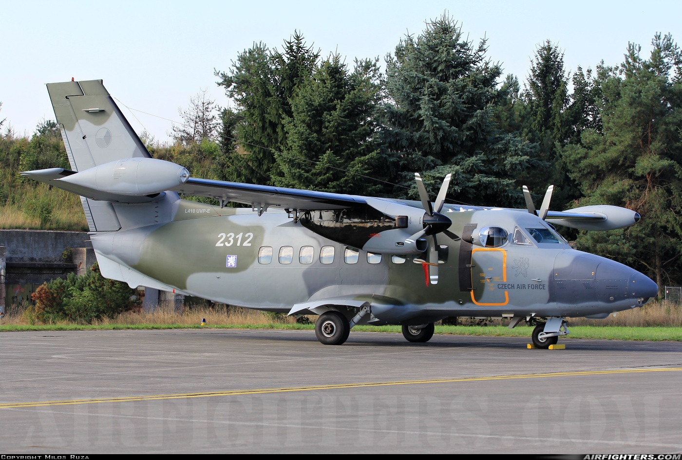 Czech Republic - Air Force LET L-410UVP-E 2312 at Hradec Kralove (LKHK), Czech Republic
