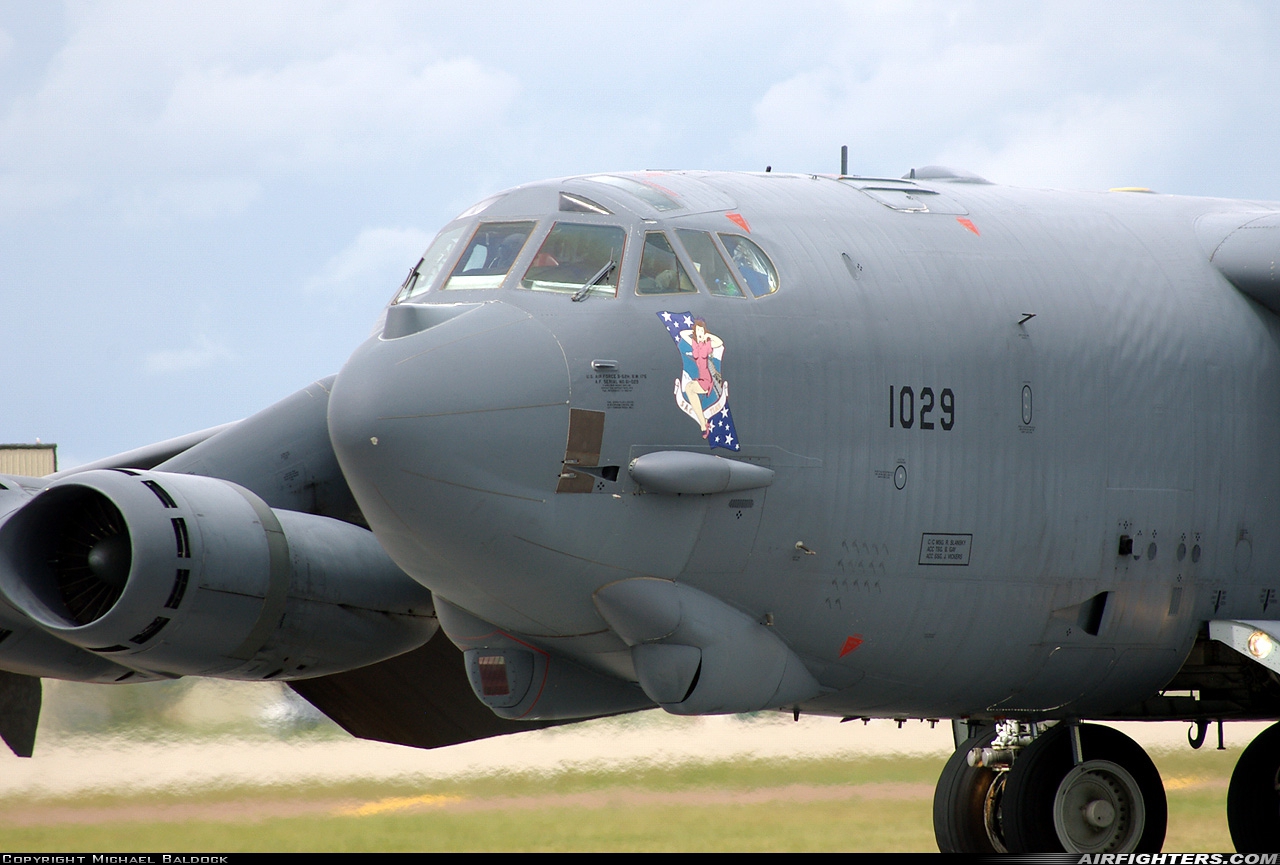 USA - Air Force Boeing B-52H Stratofortress 61-0029 at Fairford (FFD / EGVA), UK