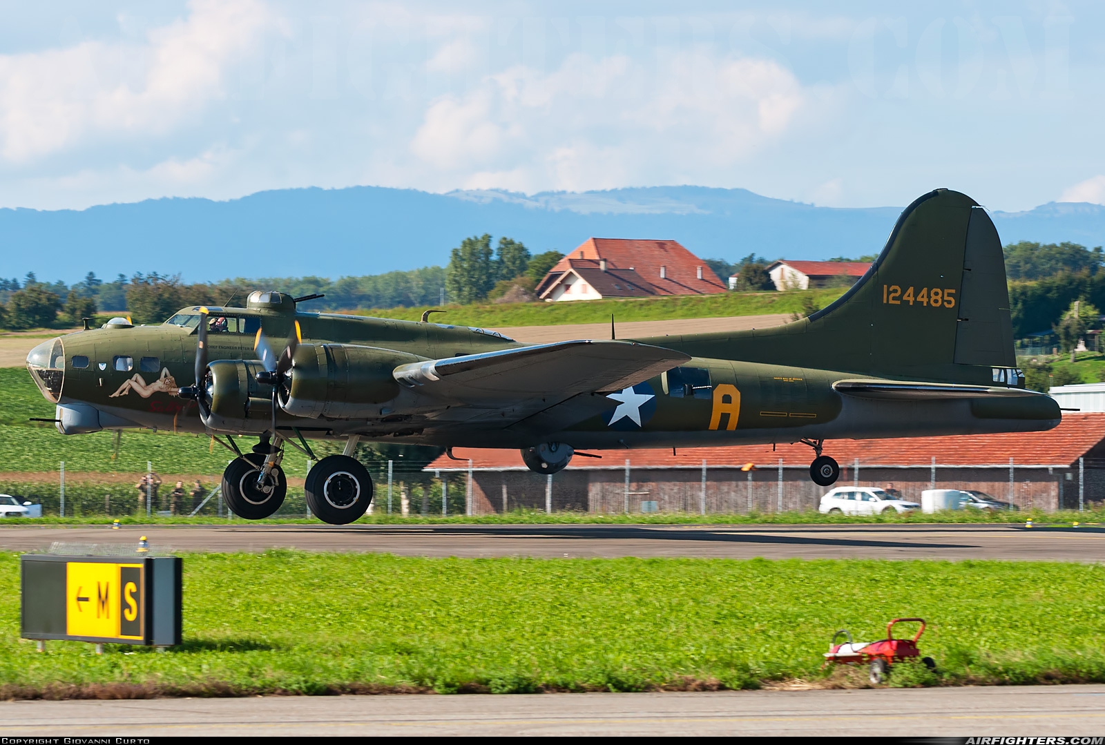 Private - Liberty Foundation Boeing B-17G Flying Fortress (299P) N3703G at Payerne (LSMP), Switzerland