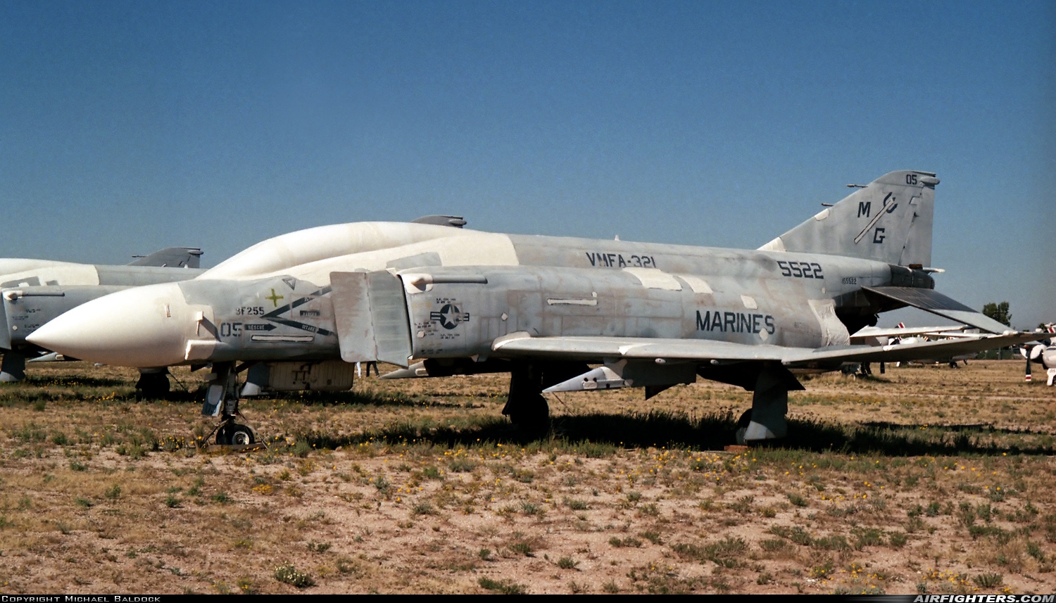 USA - Marines McDonnell Douglas F-4S Phantom II 155522 at Tucson - Davis-Monthan AFB (DMA / KDMA), USA