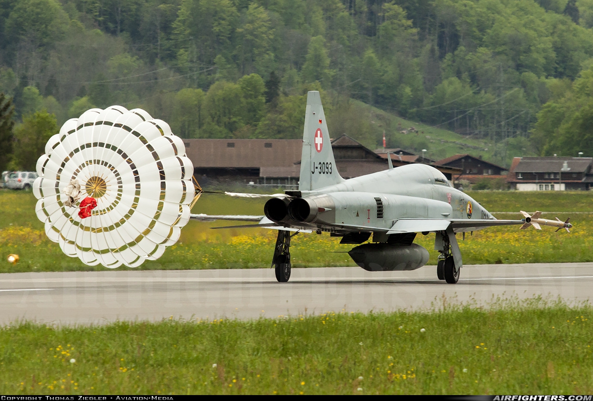 Switzerland - Air Force Northrop F-5E Tiger II J-3093 at Meiringen (LSMM), Switzerland