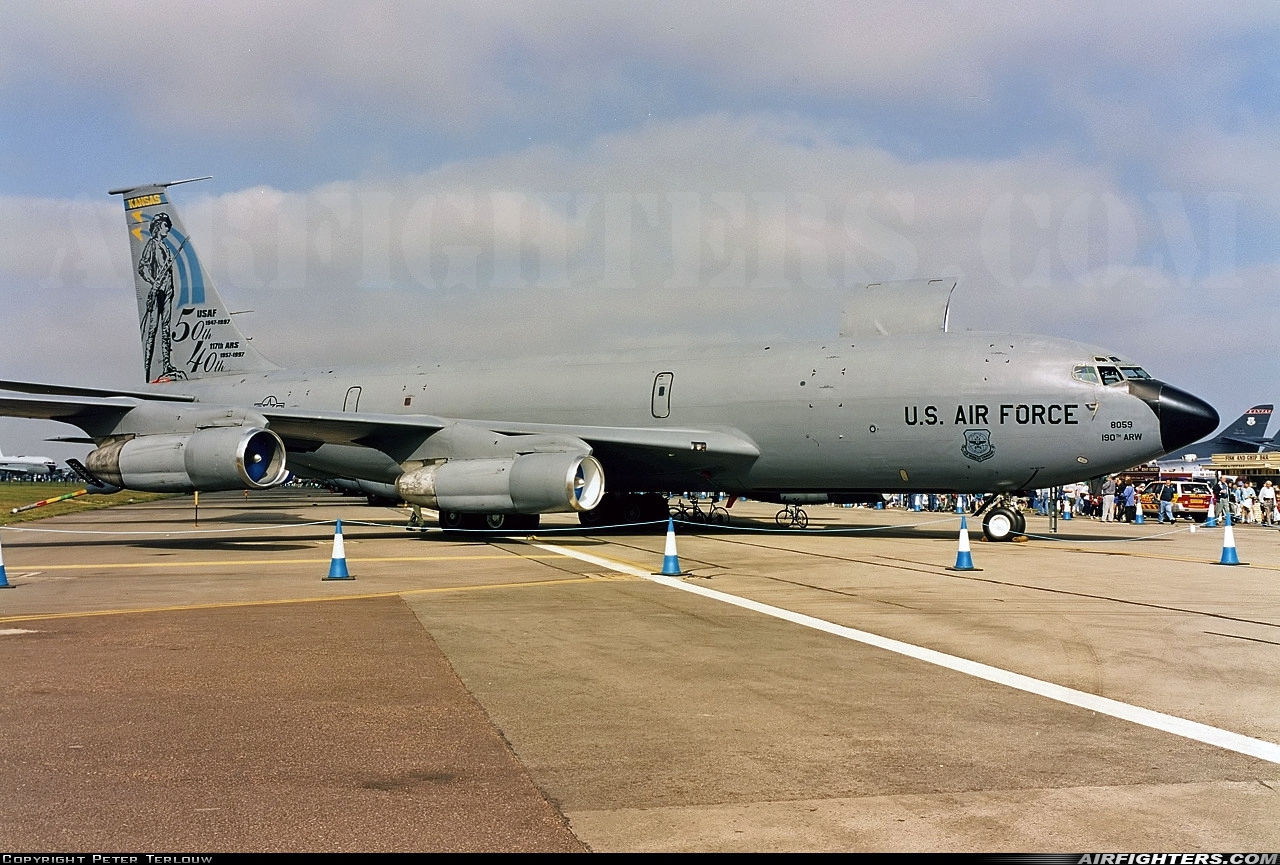 USA - Air Force Boeing KC-135D Stratotanker 63-8059 at Fairford (FFD / EGVA), UK