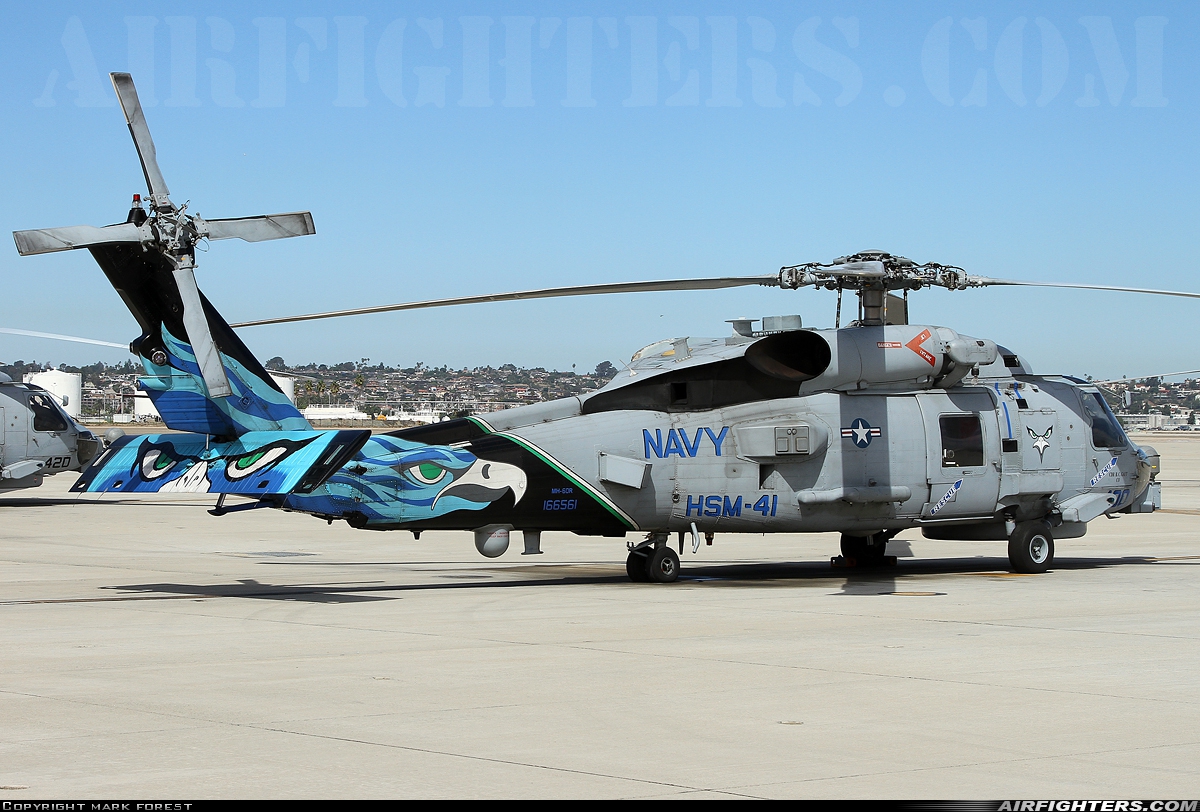 USA - Navy Sikorsky MH-60R Strikehawk (S-70B) 166561 at San Diego - North Island NAS / Halsey Field (NZY / KNZY), USA