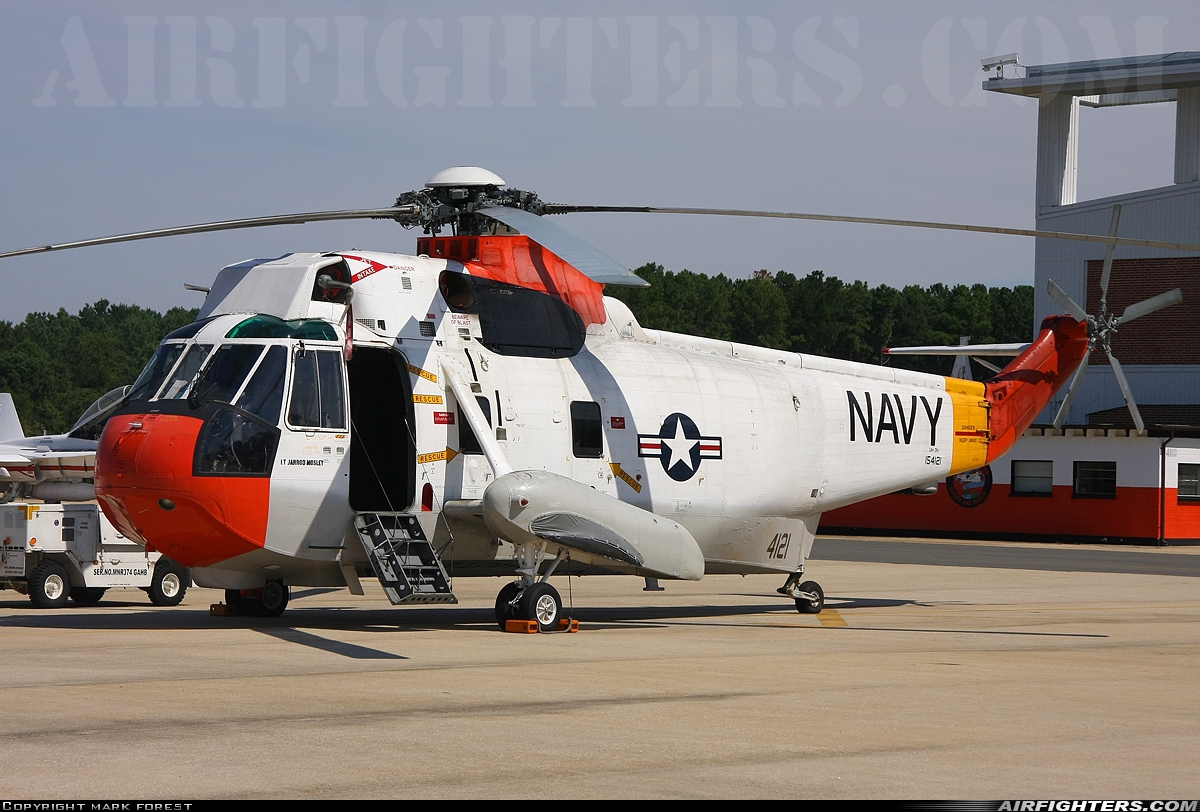 USA - Navy Sikorsky UH-3H Sea King 154121 at Patuxent River - NAS / Trapnell Field (NHK / KNHK), USA