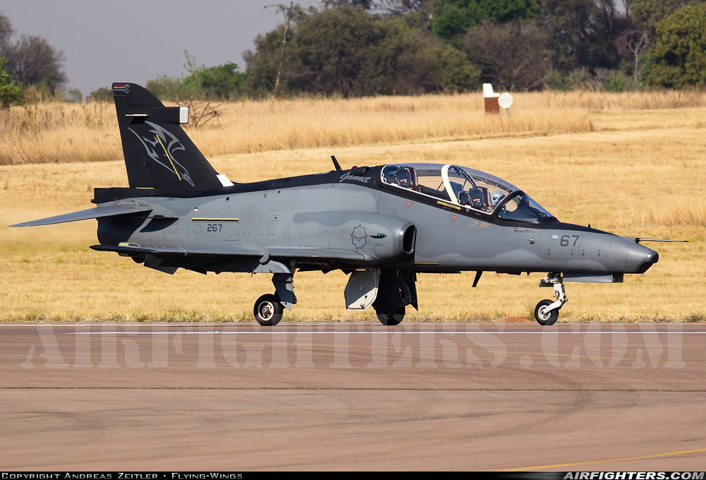 South Africa - Air Force BAE Systems Hawk 120 267 at Pretoria - Waterkloof (FAWK), South Africa