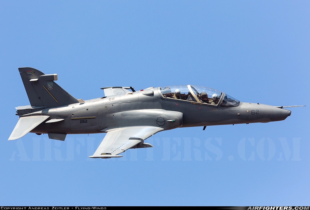 South Africa - Air Force BAE Systems Hawk 120 262 at Pretoria - Waterkloof (FAWK), South Africa
