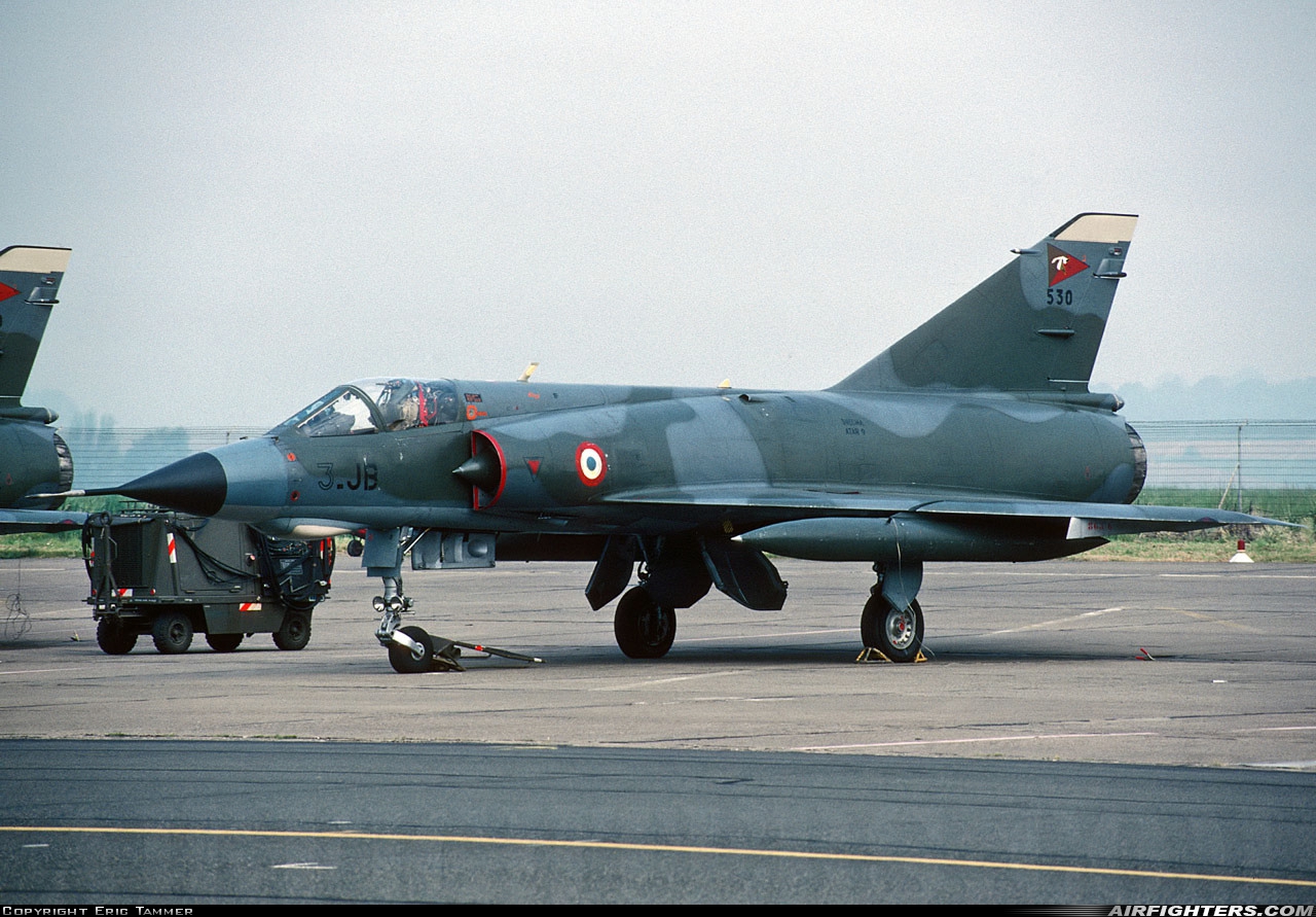 France - Air Force Dassault Mirage IIIE 530 at Cambrai - Epinoy (LFQI), France
