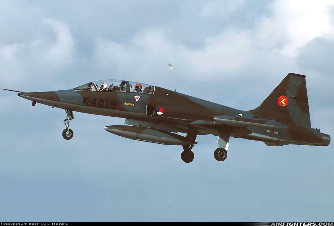 Netherlands - Air Force Canadair NF-5B (CL-226) K-4019 at Leeuwarden (LWR / EHLW), Netherlands