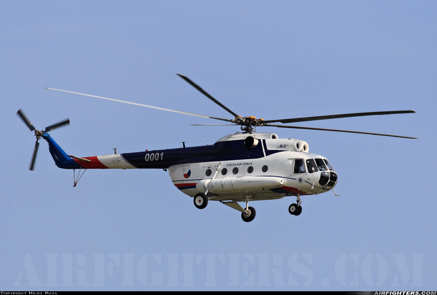 Czech Republic - Air Force Mil Mi-8P 0001 at Ostrava - Mosnov (OSR / LKMT), Czech Republic