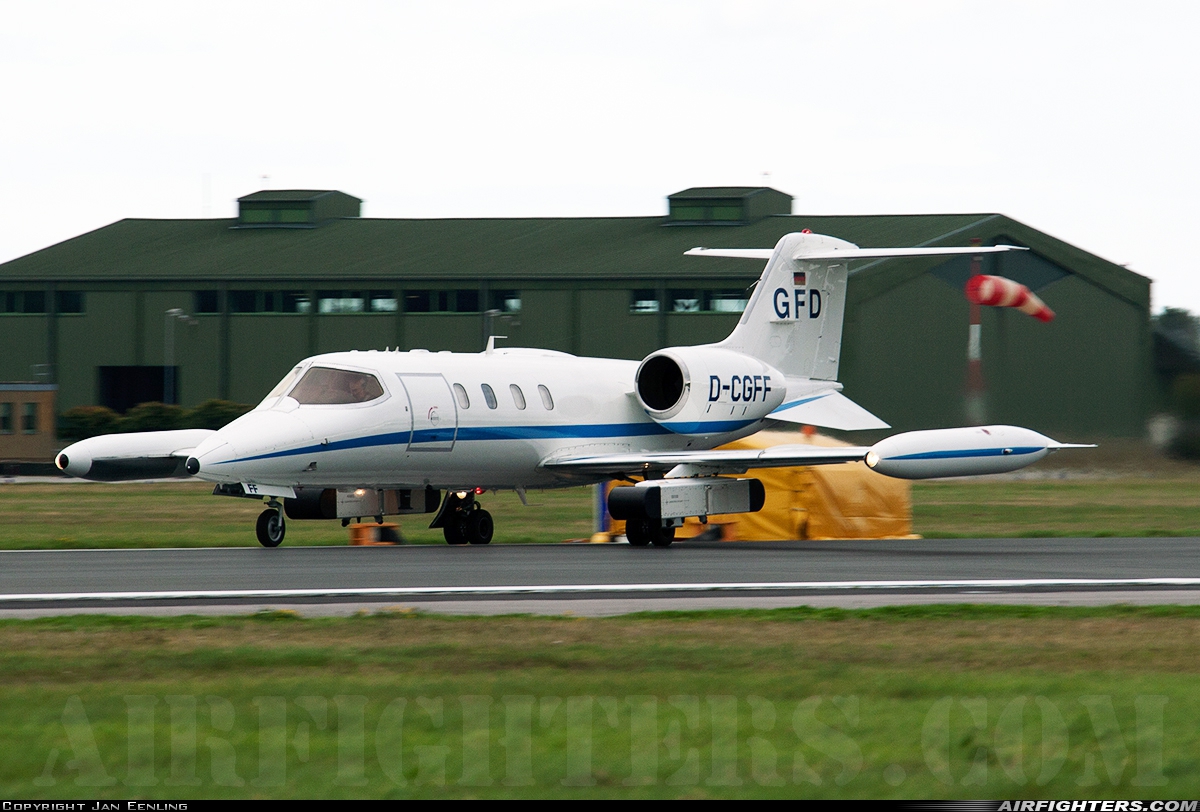 Company Owned - GFD Learjet UC-36A D-CGFF at Hohn (ETNH), Germany