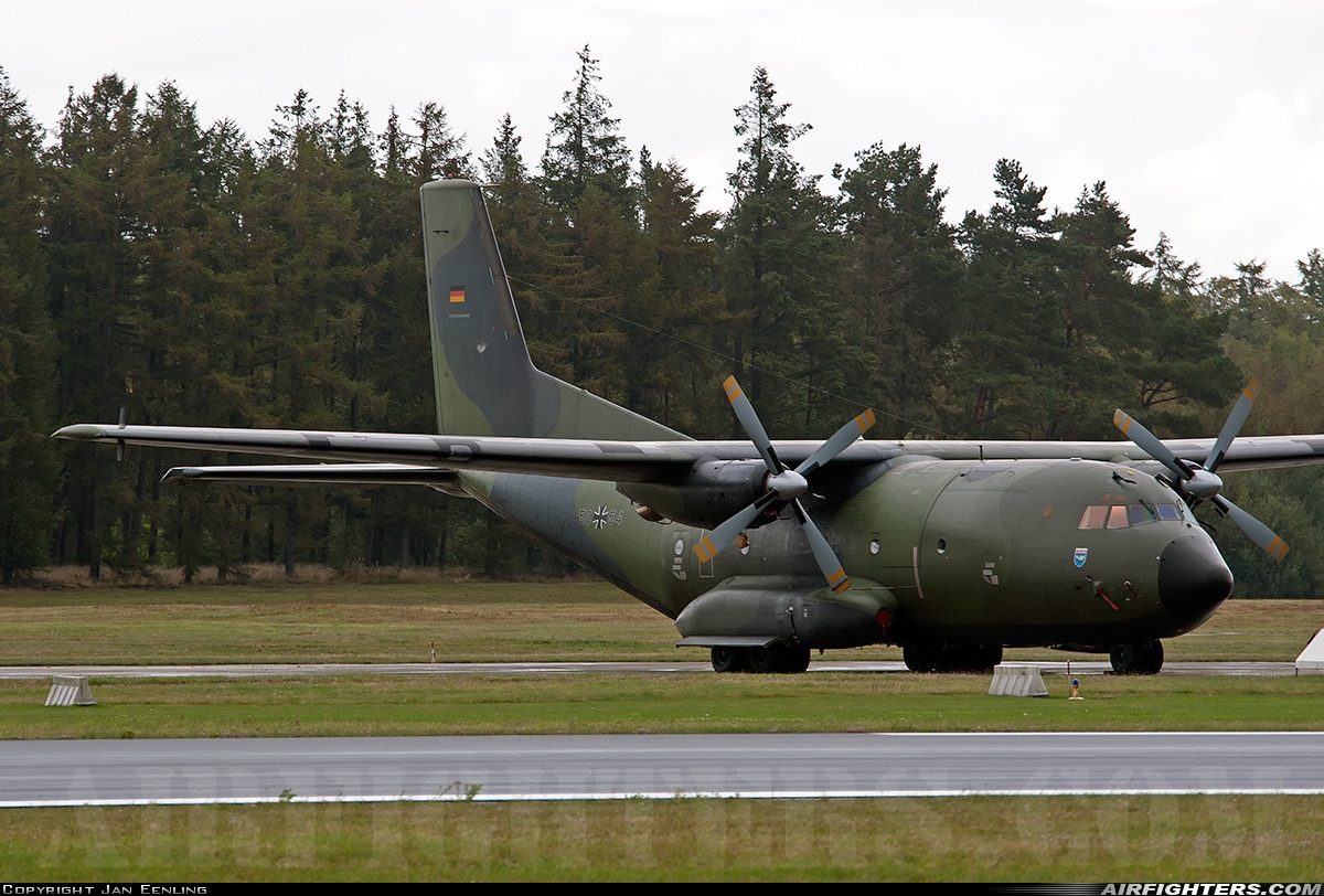 Germany - Air Force Transport Allianz C-160D 50+54 at Hohn (ETNH), Germany
