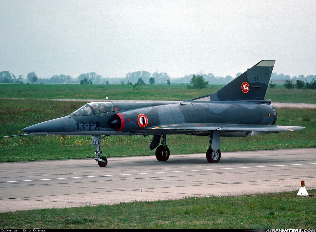 France - Air Force Dassault Mirage 5F 21 at Colmar - Meyenheim (LFSC), France