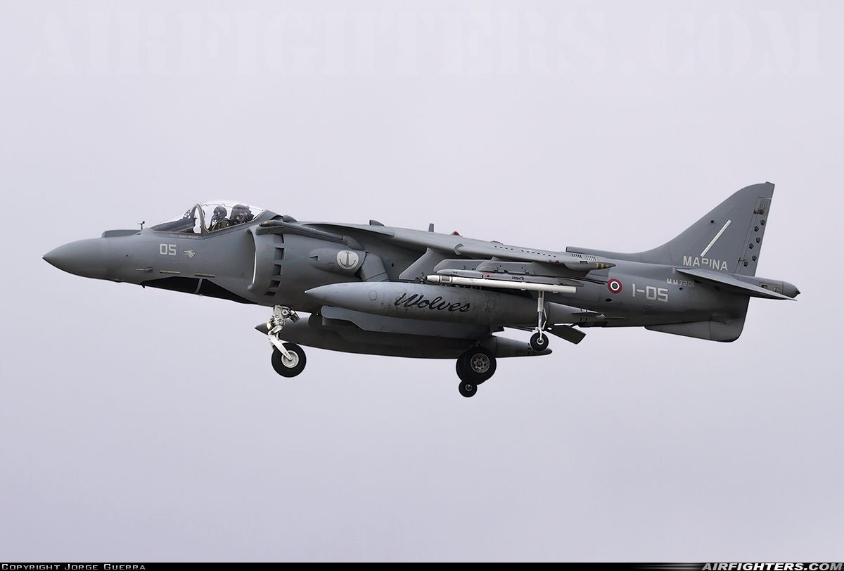 Italy - Navy McDonnell Douglas AV-8B+ Harrier ll MM7201 at Albacete (- Los Llanos) (LEAB), Spain