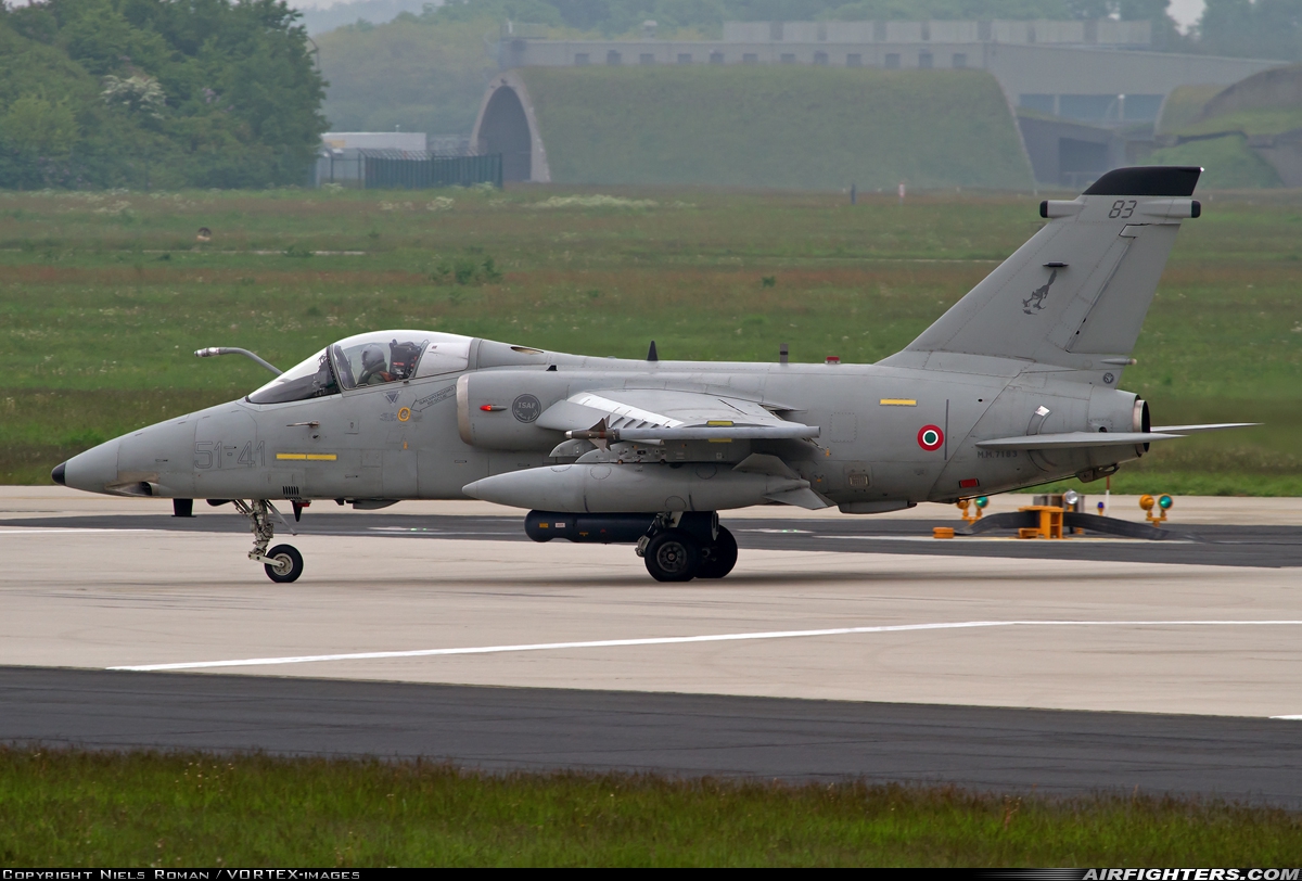 Italy - Air Force AMX International AMX  ACOL MM7183 at Schleswig (- Jagel) (WBG / ETNS), Germany