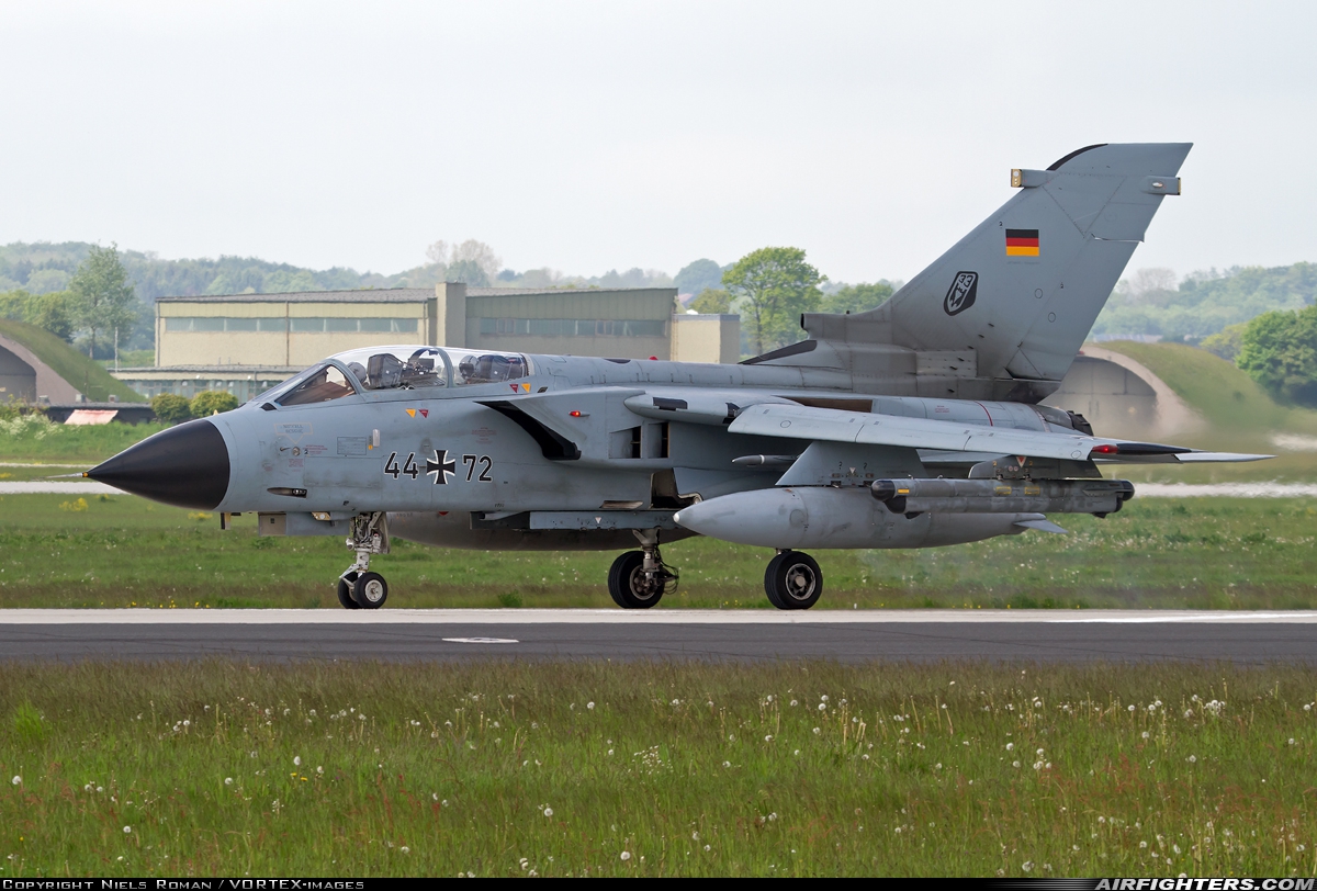 Germany - Air Force Panavia Tornado IDS(T) 44+72 at Schleswig (- Jagel) (WBG / ETNS), Germany