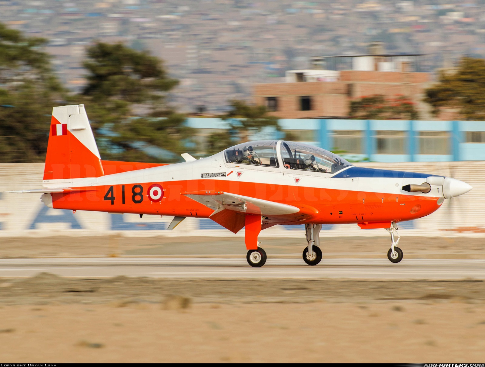 Peru - Air Force Korean Aerospace Industries KT-1P 418 at Lima - Las Palmas (SPLP), Peru