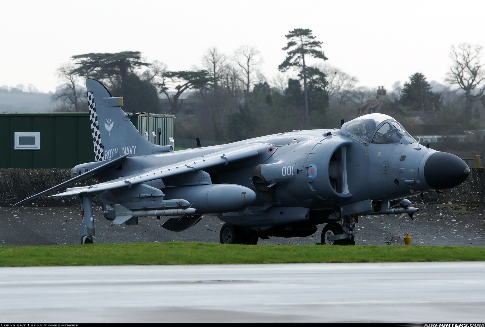 UK - Navy British Aerospace Sea Harrier FA.2 ZH800 at Yeovilton (YEO / EGDY), UK