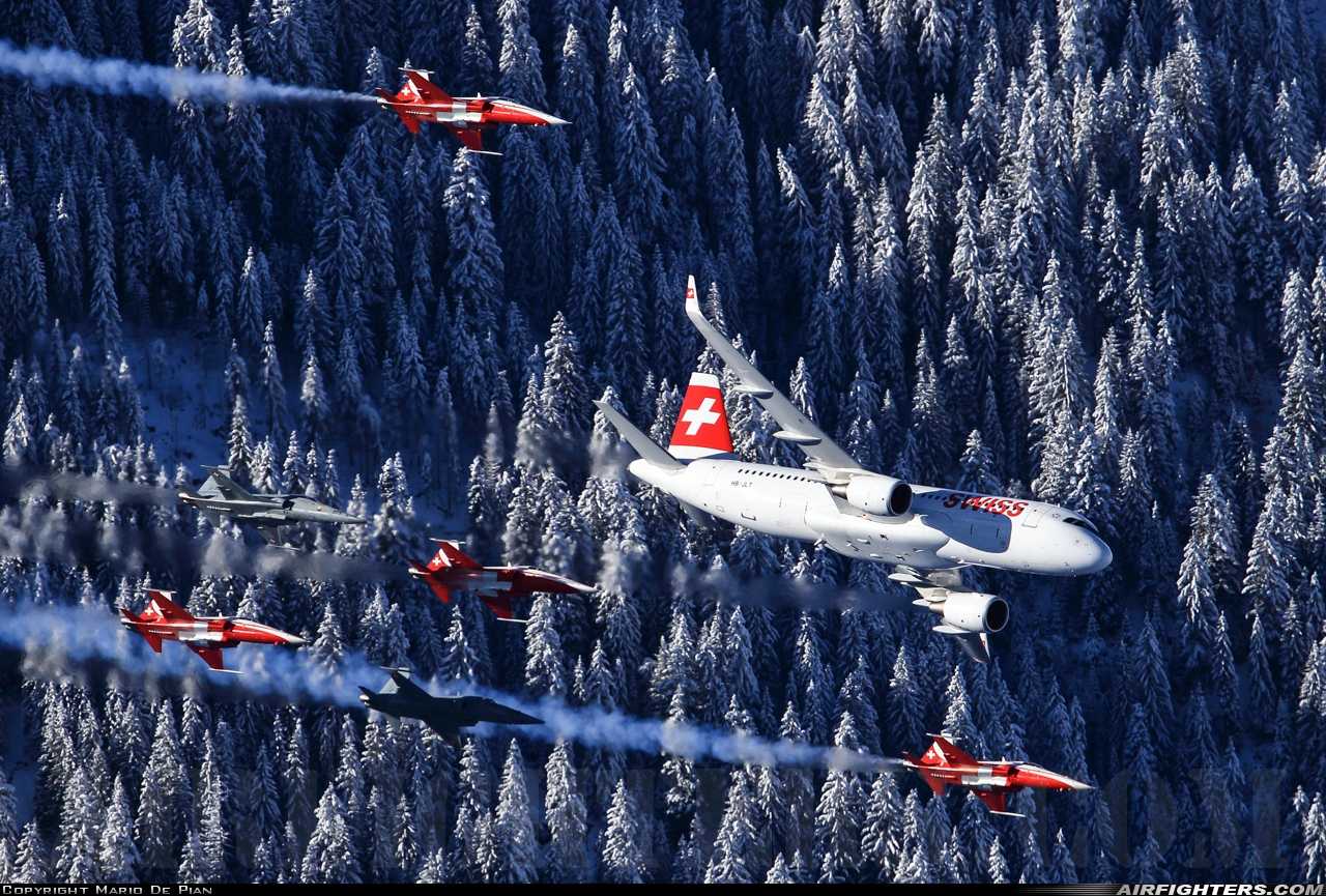 Switzerland - Air Force Northrop F-5E Tiger II J-3073 at Off-Airport - Lauberhorn, Switzerland