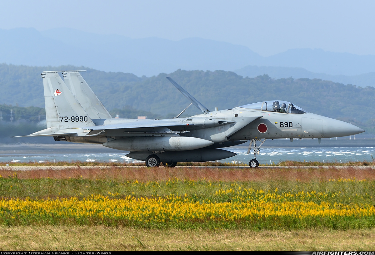 Japan - Air Force McDonnell Douglas F-15J Eagle 72-8890 at Tsuiki (RJFZ), Japan