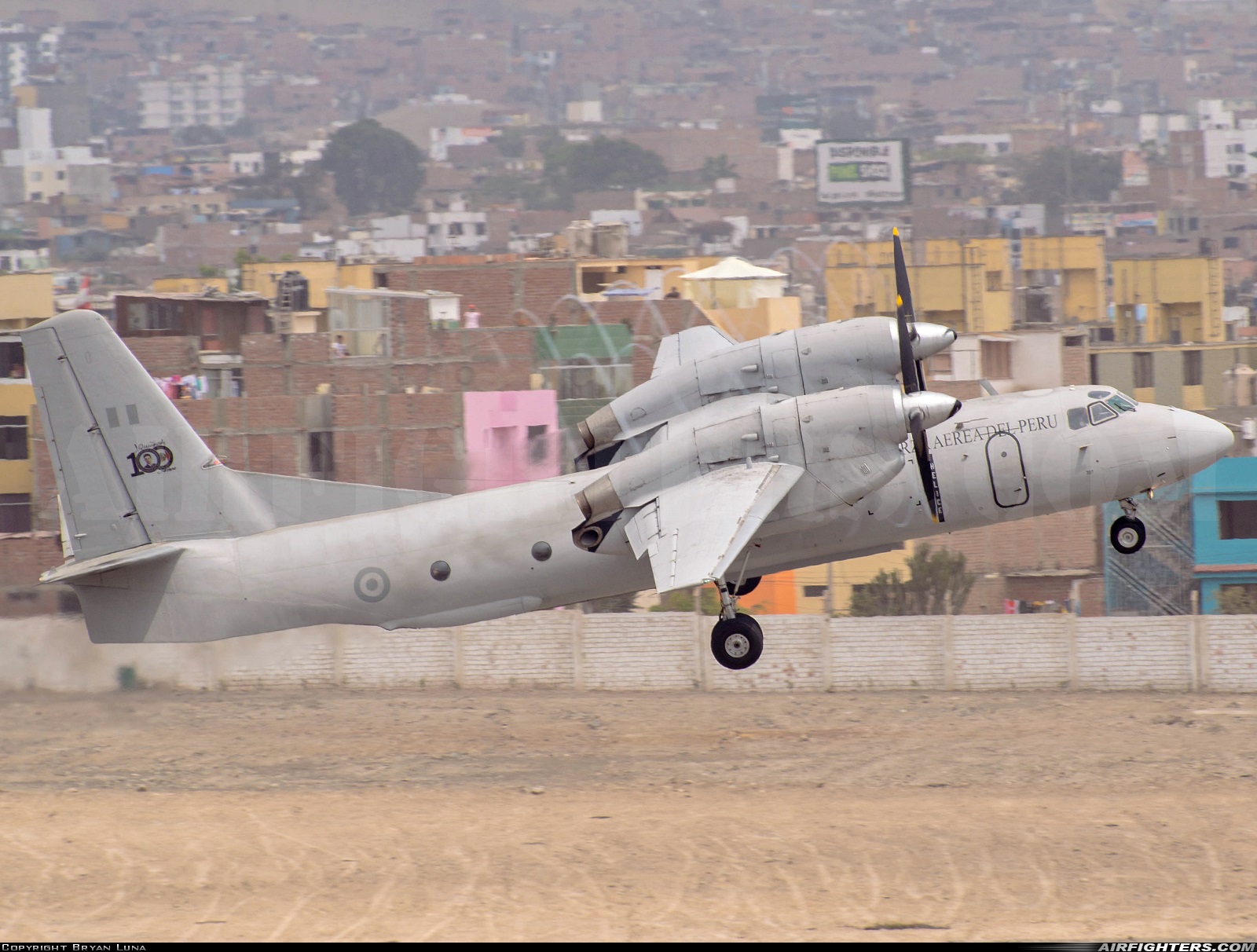 Peru - Air Force Antonov An-32B Cline 324 at Lima - Las Palmas (SPLP), Peru