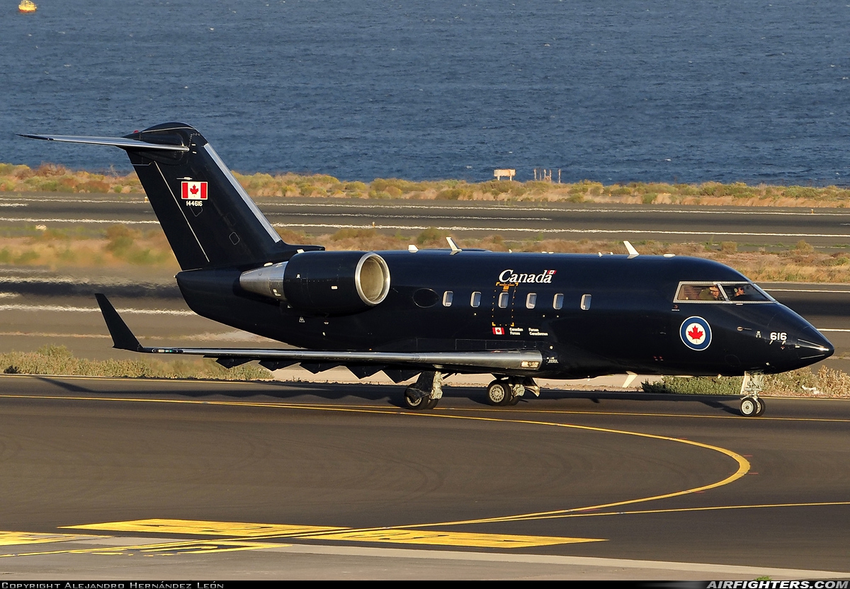 Canada - Air Force Canadair CC-144C Challenger 144616 at Gran Canaria (- Las Palmas / Gando) (LPA / GCLP), Spain