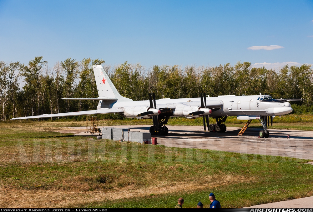 Russia - Air Force Tupolev Tu-95MS Bear H  at Ryazan - Dyagilevo (UUBD), Russia
