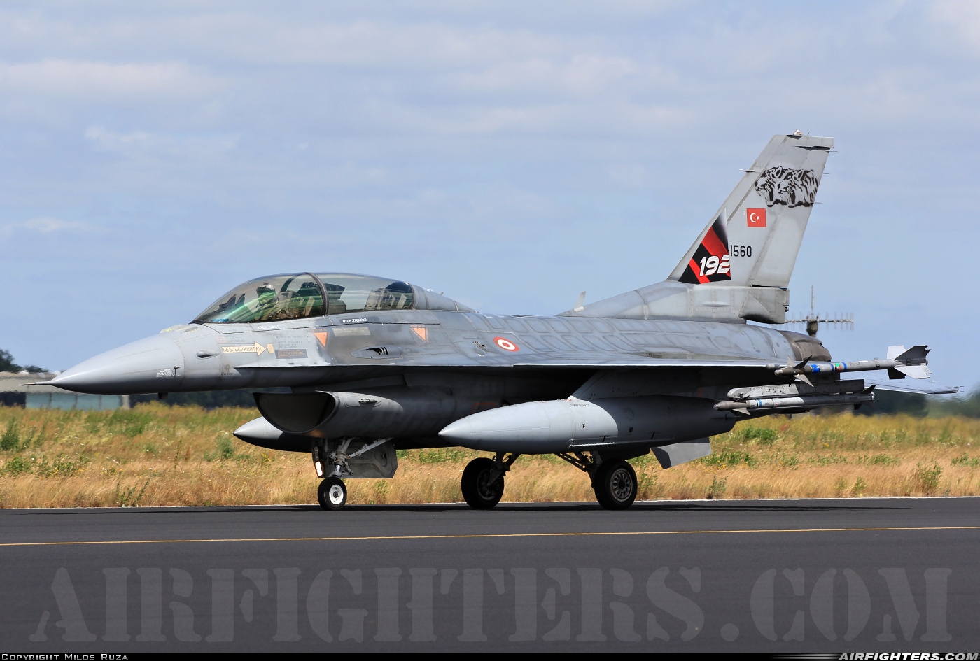 Türkiye - Air Force General Dynamics F-16D Fighting Falcon 94-1560 at Schleswig (- Jagel) (WBG / ETNS), Germany