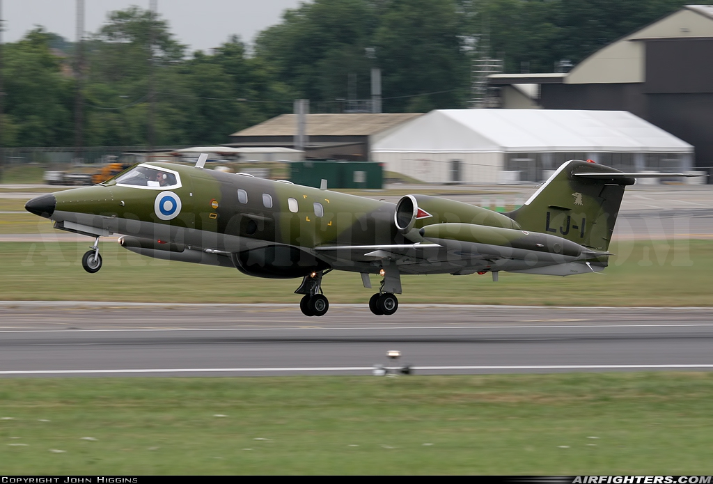 Finland - Air Force Learjet 35A LJ-1 at Fairford (FFD / EGVA), UK