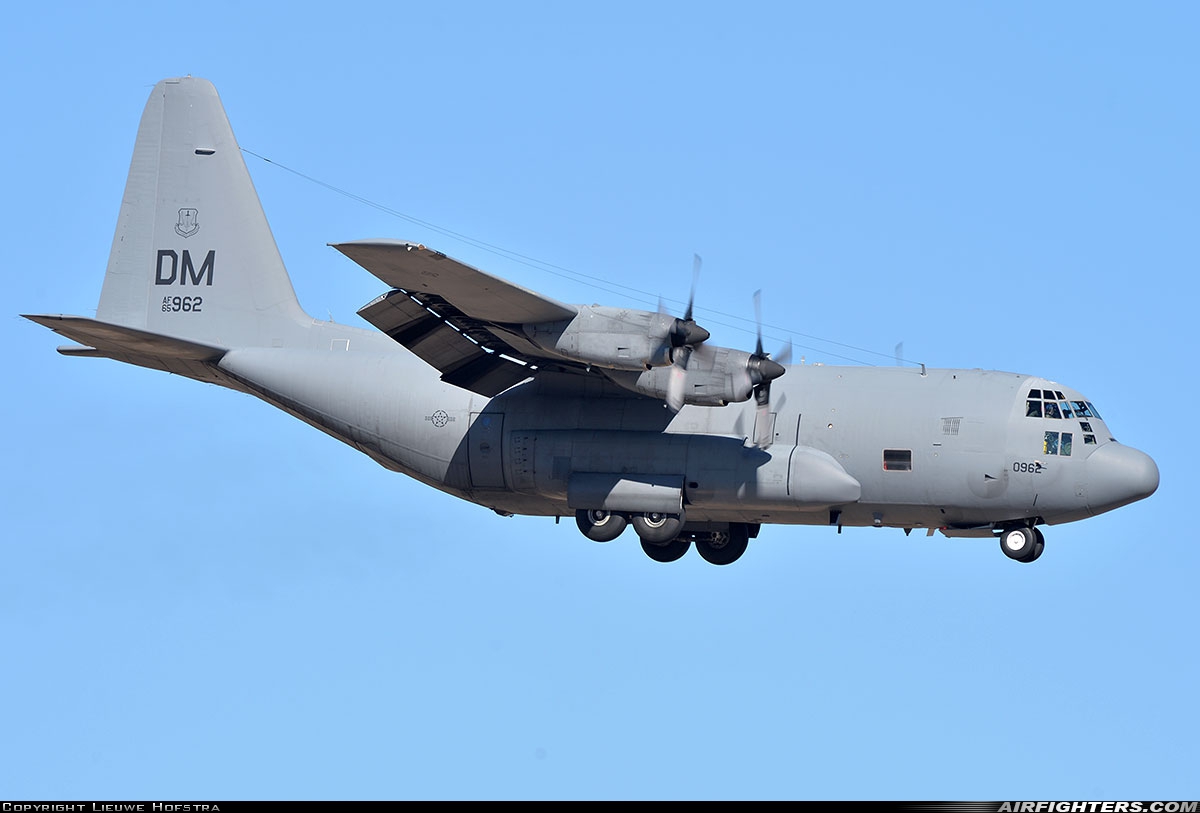 USA - Air Force Lockheed TC-130H Hercules (L-382) 65-0962 at Tucson - Davis-Monthan AFB (DMA / KDMA), USA