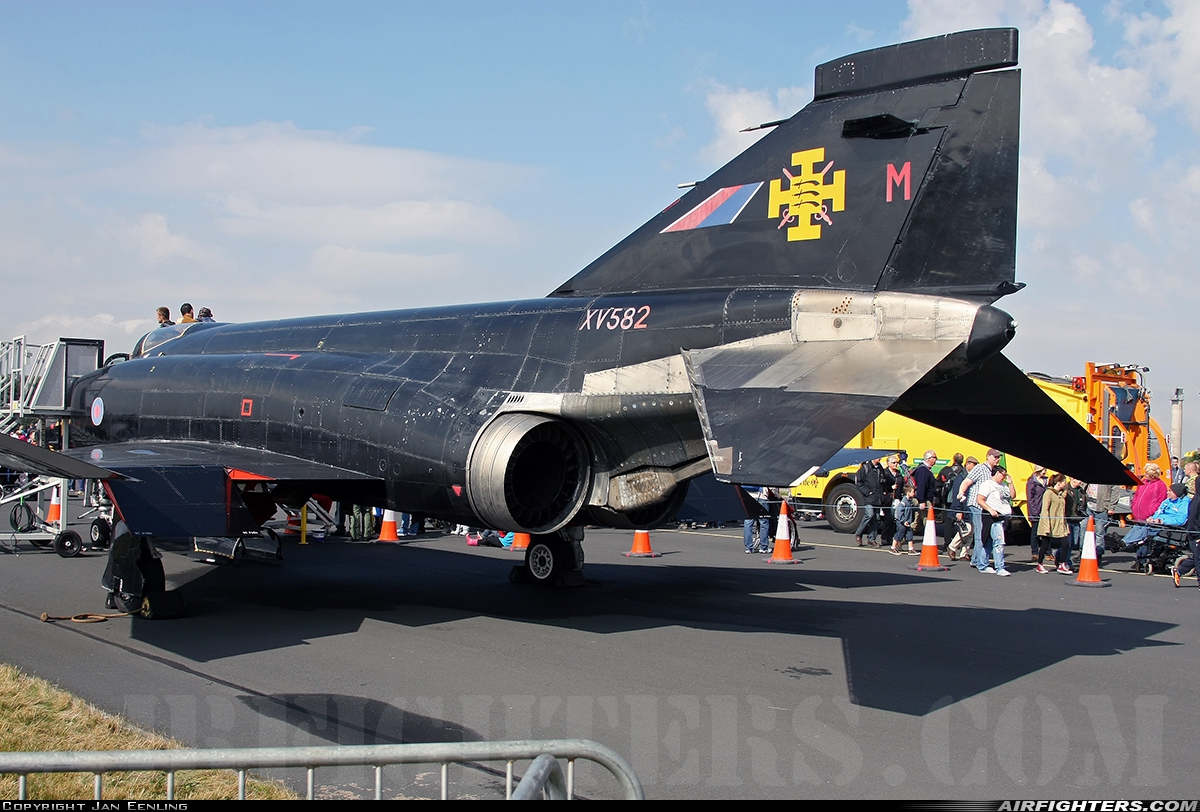 UK - Air Force McDonnell Douglas Phantom FG1 (F-4K) XV582 at Leuchars (St. Andrews) (ADX / EGQL), UK