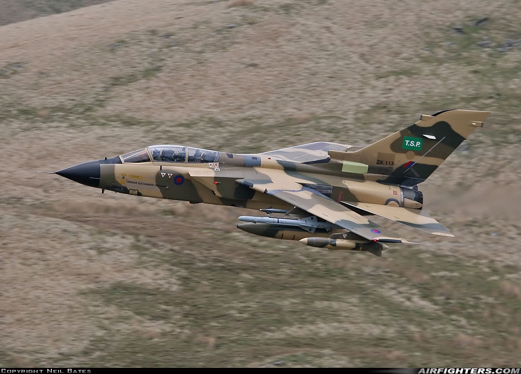 Company Owned - BAe Systems Panavia Tornado IDS ZK113 at Off-Airport - Machynlleth Loop Area, UK