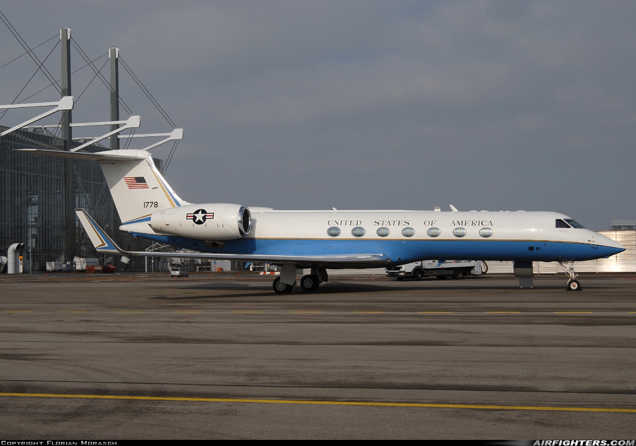 USA - Army Gulfstream Aerospace C-37B (G550) 04-01778 at Munich (- Franz Josef Strauss) (MUC / EDDM), Germany