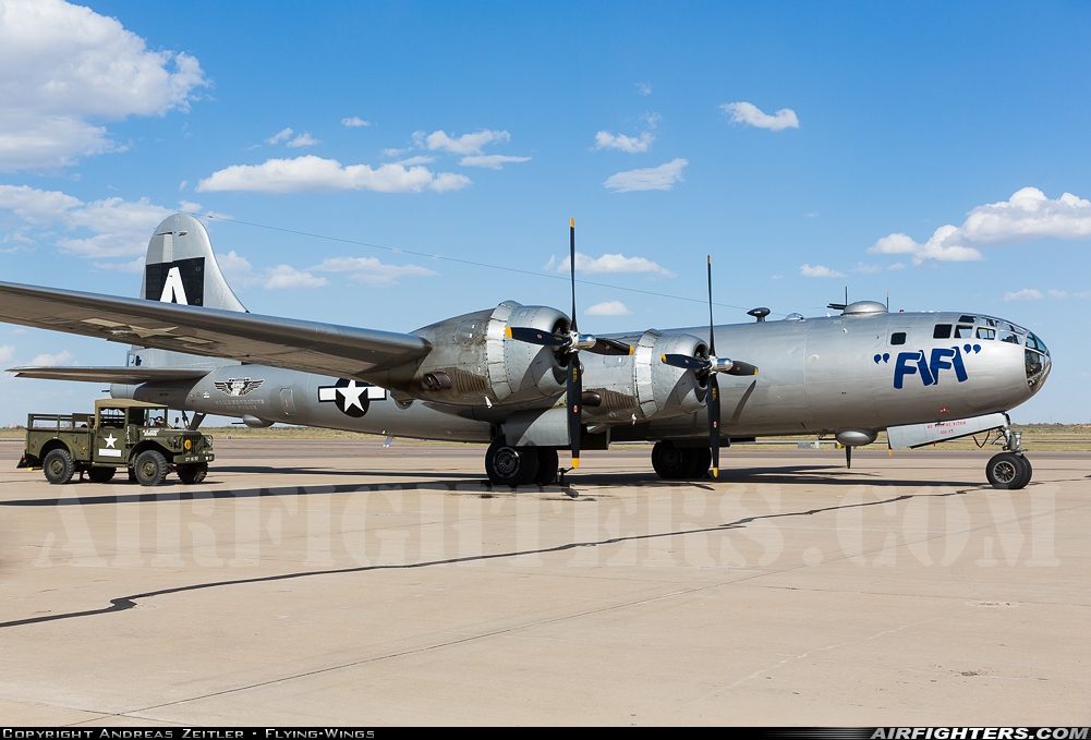 Private - Commemorative Air Force Boeing B-29A Superfortress NX529B at Midland (/ Odessa) - Int. (Regional) (MAF / KMAF), USA