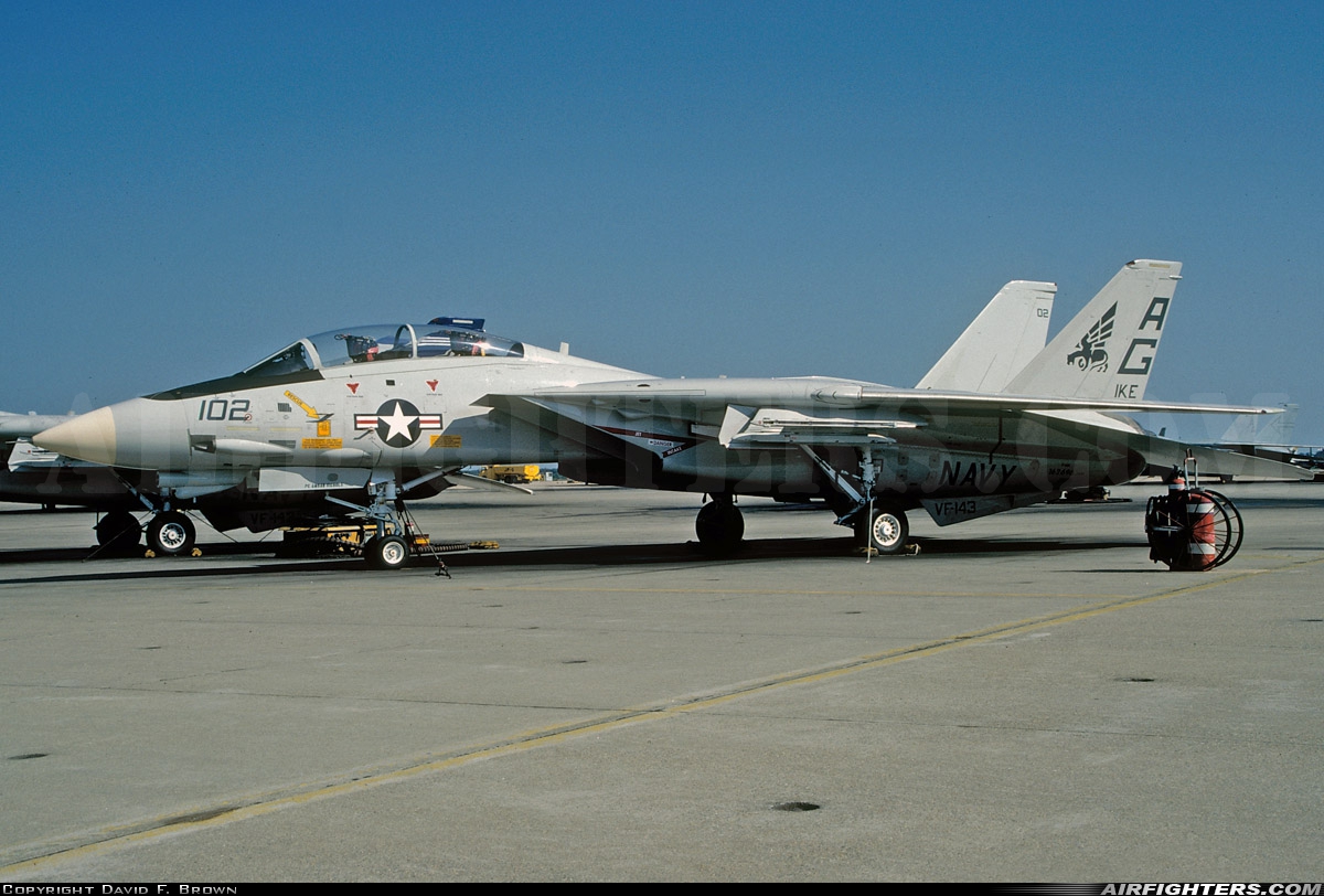 USA - Navy Grumman F-14A Tomcat 162696 at Virginia Beach - Oceana NAS / Apollo Soucek Field (NTU / KNTU), USA