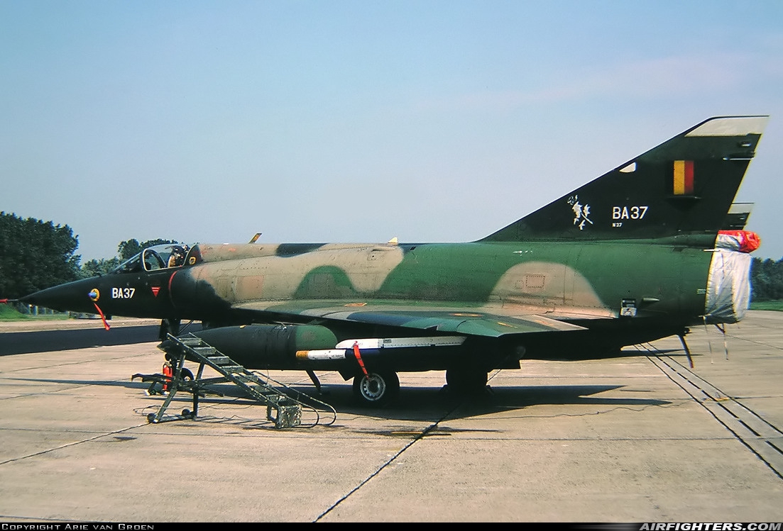Belgium - Air Force Dassault Mirage 5BA BA37 at Leeuwarden (LWR / EHLW), Netherlands