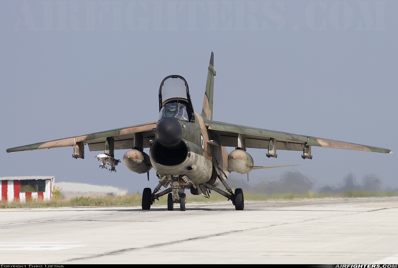 Greece - Air Force LTV Aerospace A-7E Corsair II 160552 at Araxos (GPA / LGRX), Greece