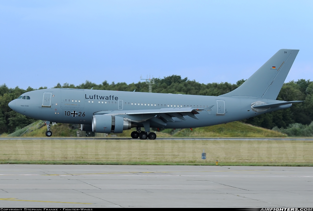 Germany - Air Force Airbus A310-304MRTT 10+26 at Rostock - Laage (RLG / ETNL), Germany