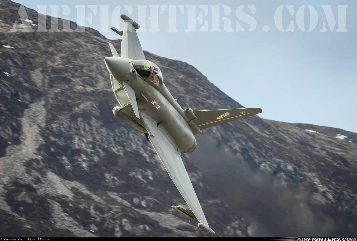 UK - Air Force Eurofighter Typhoon FGR4 ZK353 at Off-Airport - Machynlleth Loop Area, UK