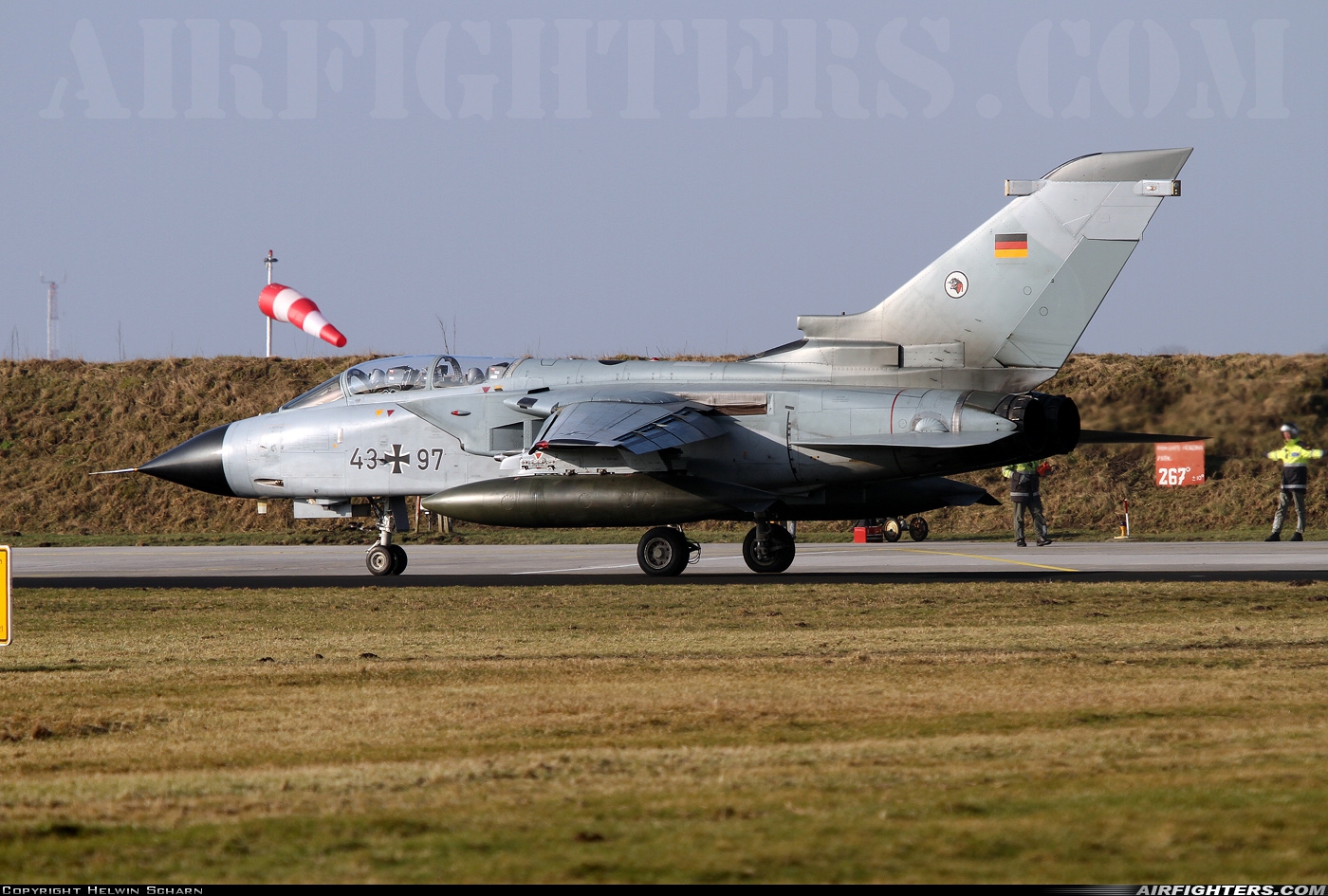 Germany - Air Force Panavia Tornado IDS(T) 43+97 at Schleswig (- Jagel) (WBG / ETNS), Germany